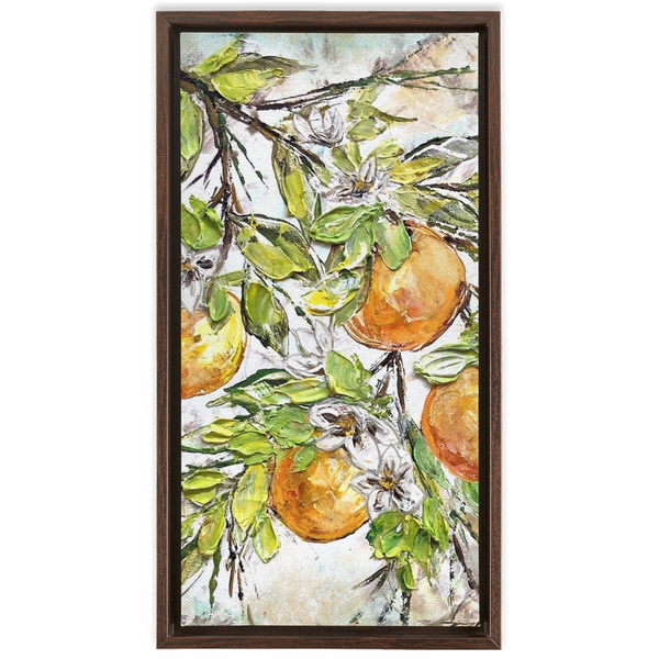Rebeca Flott Arts Oranges In Texture, Bring Color To Your Home, Orange Art, Florida Inspired Art