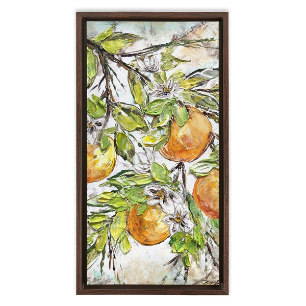 Rebeca Flott Arts Oranges In Texture, Bring Color To Your Home, Orange Art, Florida Inspired Art