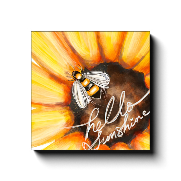 Hello Sunshine Canvas Wrap!