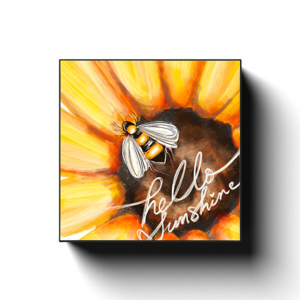 Hello Sunshine Canvas Wrap!