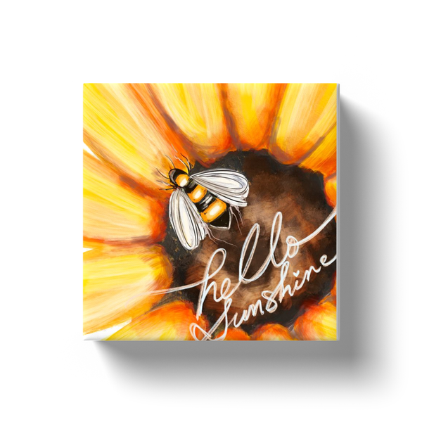 Hello Sunshine Canvas Wrap!
