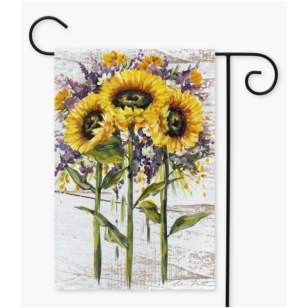 Sunflower Garden Flag