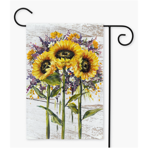 Sunflower Garden Flag