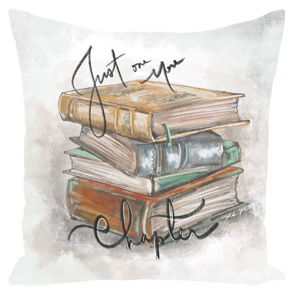 Just one more chapter, I love books by Rebeca Flott Arts
