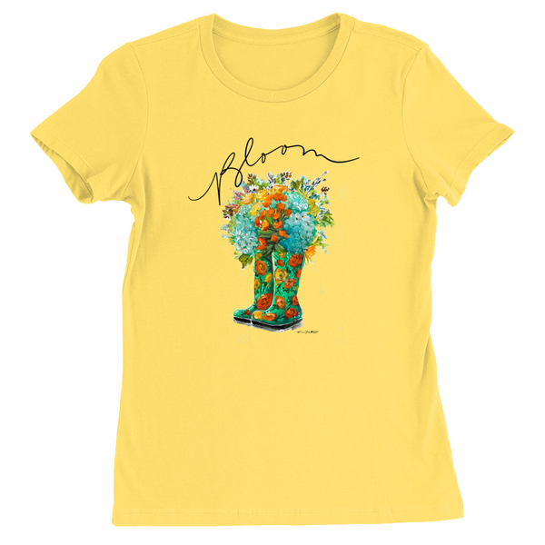 Bloom Embrace Your Inner Free Spirit with this-Inspired T-Shirt by Rebeca Flott Arts"