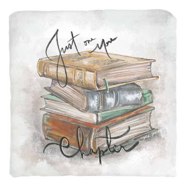 Just one more chapter, I love books by Rebeca Flott Arts