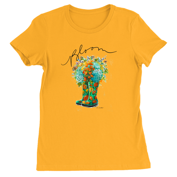 Bloom Embrace Your Inner Free Spirit with this-Inspired T-Shirt by Rebeca Flott Arts"