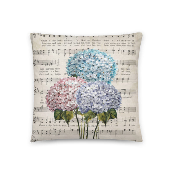 Pillow music" Great is Thy Faithfulness" by Rebeca Flott Arts