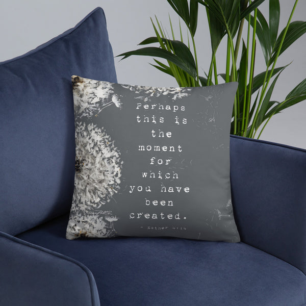 Perhaps this is the moment