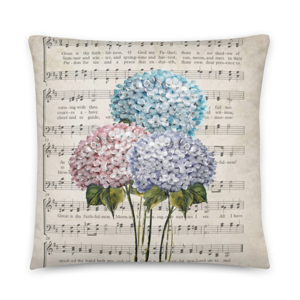 Pillow music" Great is Thy Faithfulness" by Rebeca Flott Arts