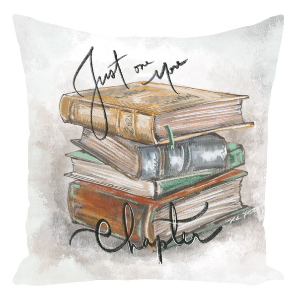 Just one more chapter, I love books by Rebeca Flott Arts