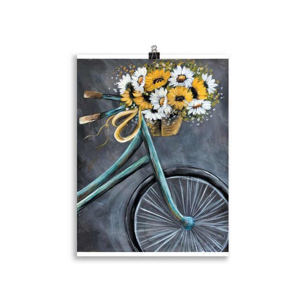 Vintage Teal Bike