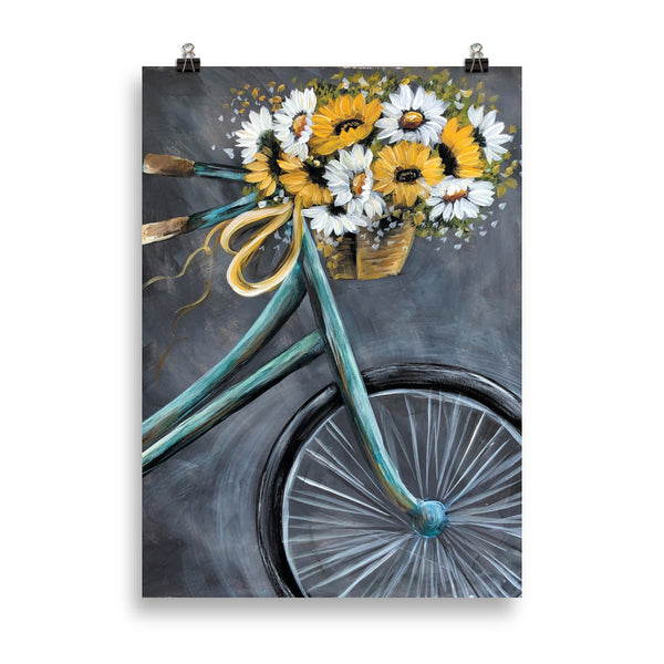 Vintage Teal Bike