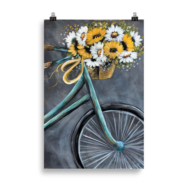Vintage Teal Bike