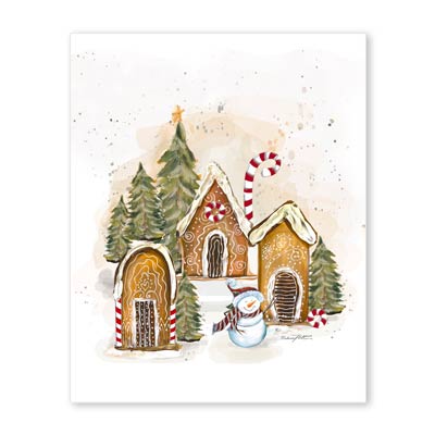 Gingerbread House 3 - Print