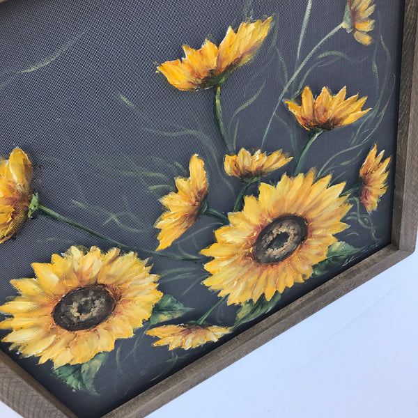 Rustic sunflower
