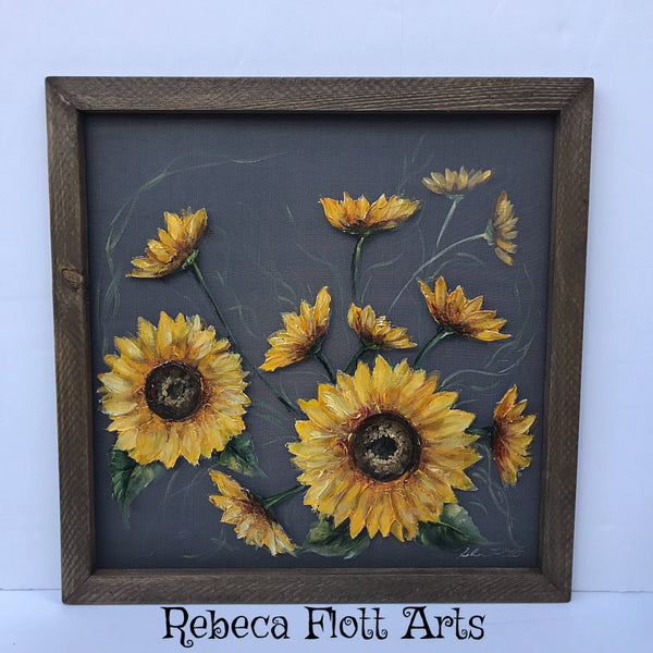 Rustic sunflower