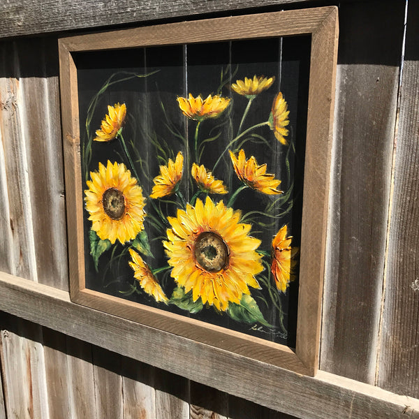 Rustic sunflower