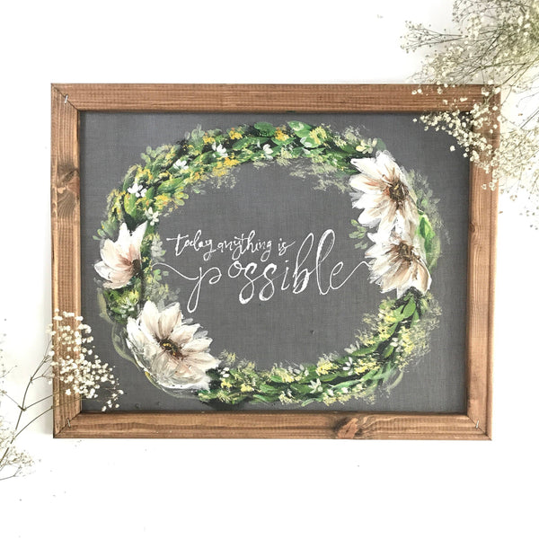 Farmhouse inspired art,