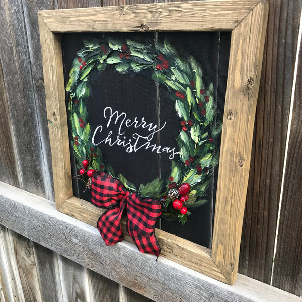 Merry christmas with bowl 3d original handmade
