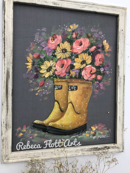 Display grace though your walk, screen art, farmhouse  decor