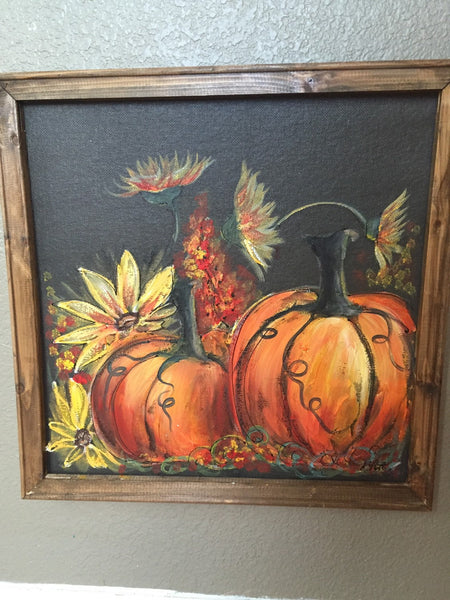 Pumpkins, fall decor - Customize this for you
