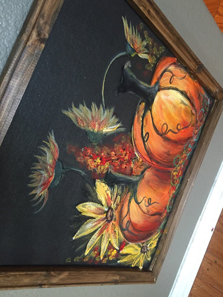 Pumpkins, fall decor - Customize this for you