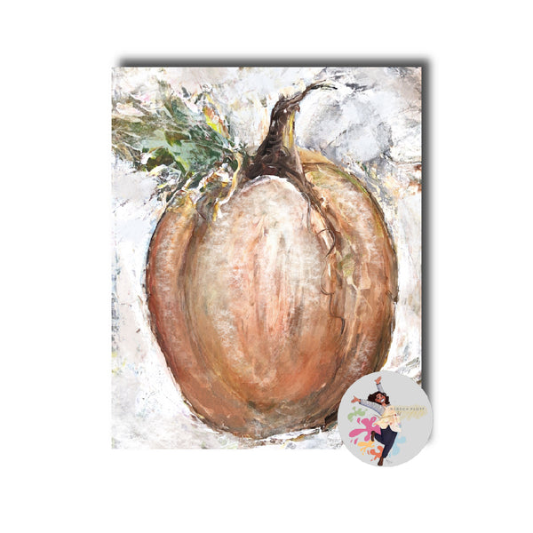 Hello pumpkin..Fall Canvas
