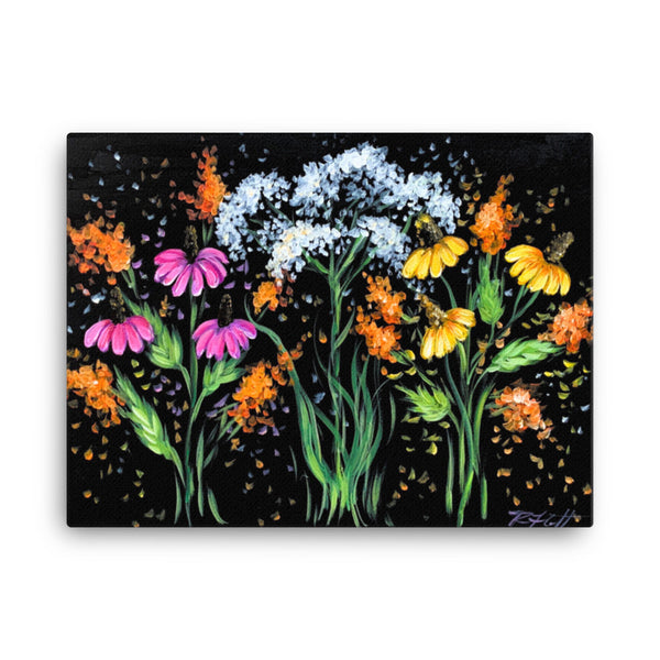 Wildflowers on Canvas