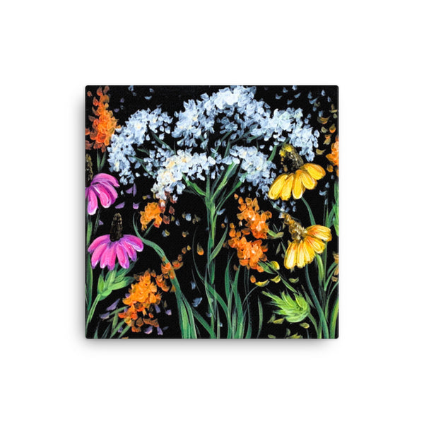 Wildflowers on Canvas