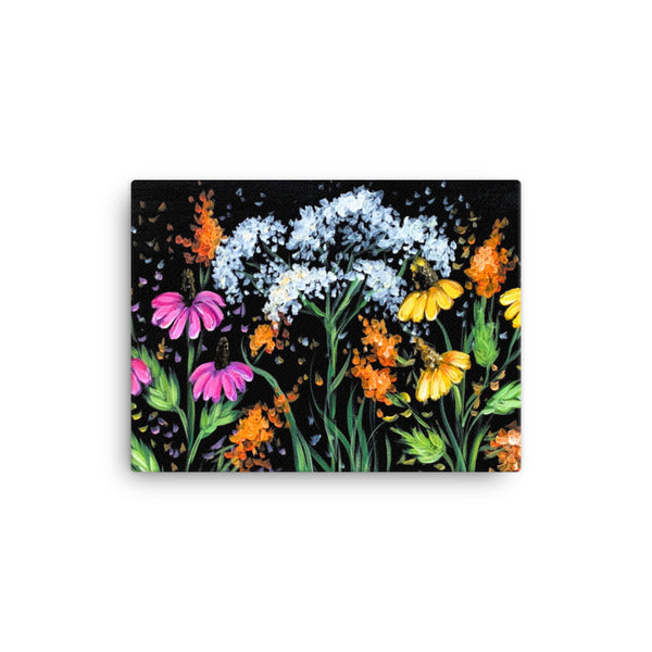 Wildflowers on Canvas