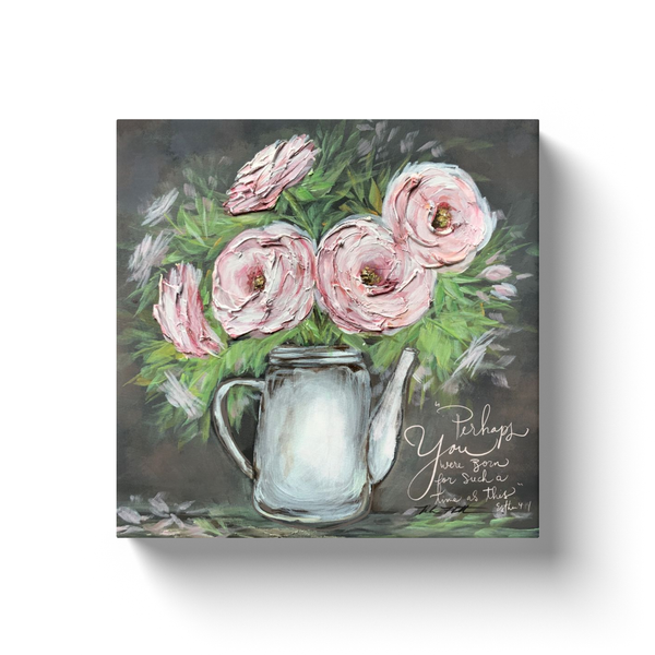 Perhaps you are created for such a time ...inspiration art designed by Rebeca Flott Arts