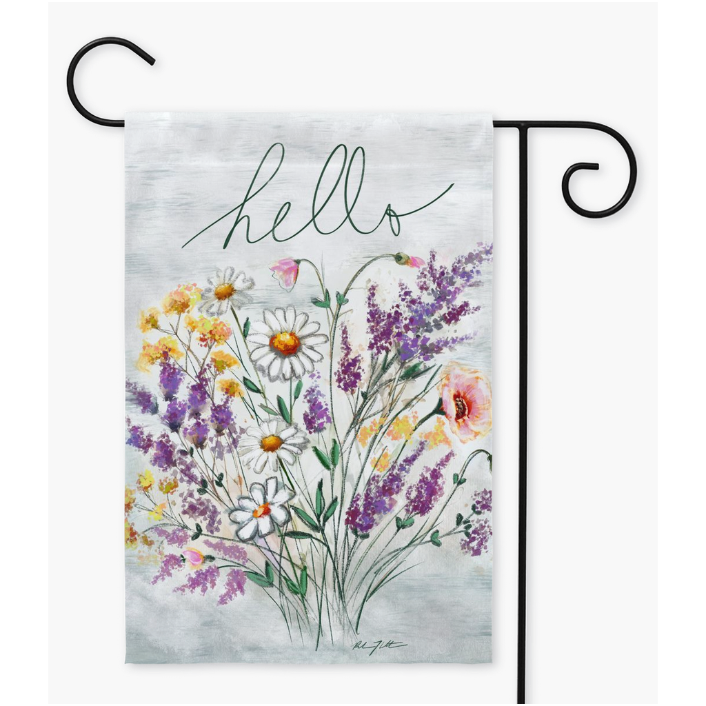 Flowers Garden Flag