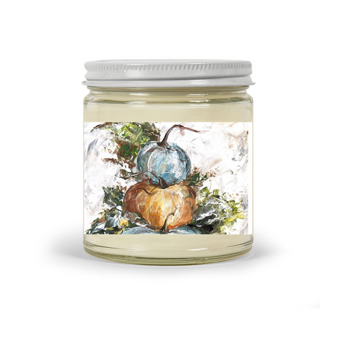 Let your Light Shine, Scented Candle, Comfort Spice, Soy Candle, Rebeca Flott Arts, Custom, Custom Art Label, Fall,Rustic,
