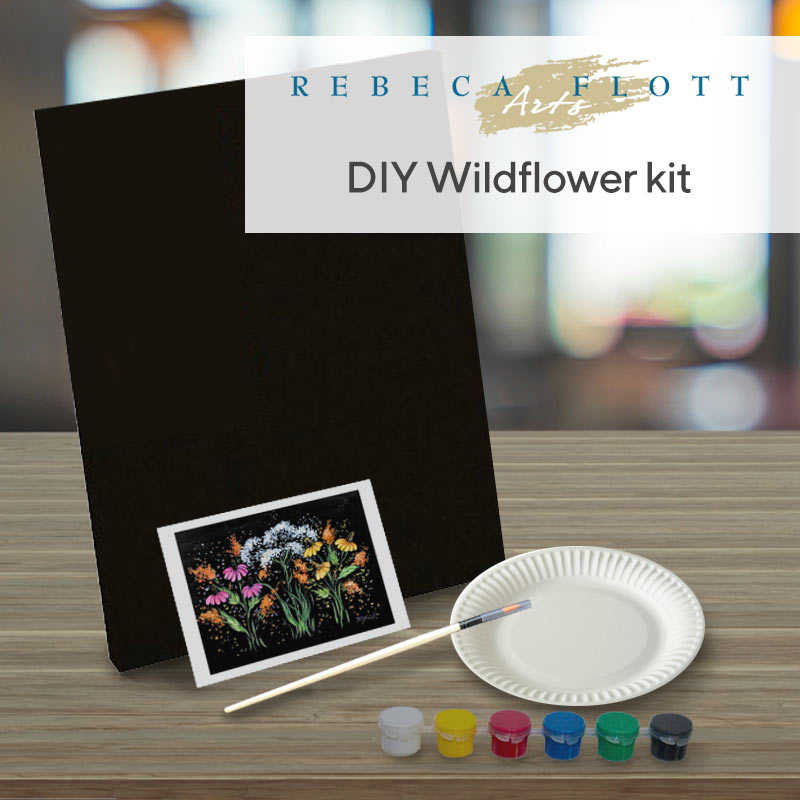 Rebeca Flott Arts DIY Kit Wildflower RFAKIT001…