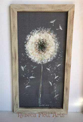 Long dandelion, farmhouse decor