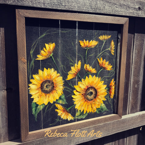 Rustic sunflower