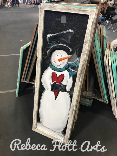 Snowman has your heart