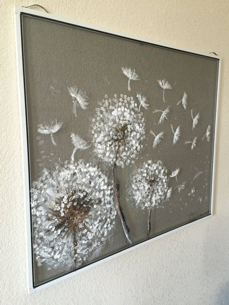 Dandelion, floral painting