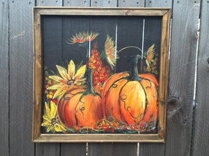 Pumpkins, fall decor - Customize this for you