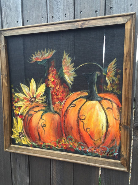 Pumpkins, fall decor - Customize this for you