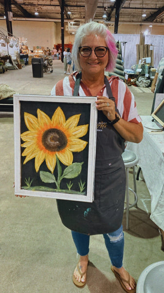 Painting at Flower Shop - Farm Nine -  October 23 - 2-5 pm