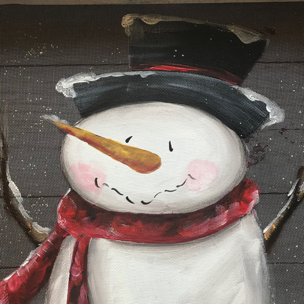 Snowman – rebecaflottarts